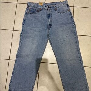 Levis Mens 565 Classic Blue Denim Jeans 38x30